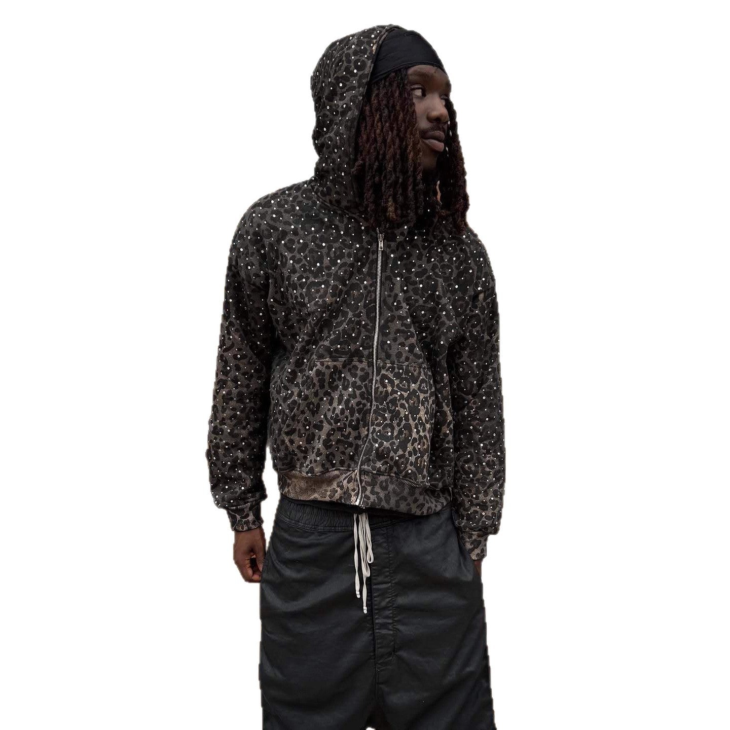 Leopard Print Hoodie