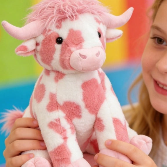 Pink Cow Plush